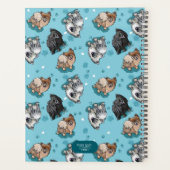 Fluffybutt Pomeranian KiniArt Planer (Rückseite)