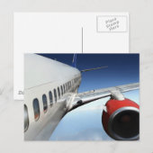 Flug-1920x1200 Postkarte (Vorne/Hinten)