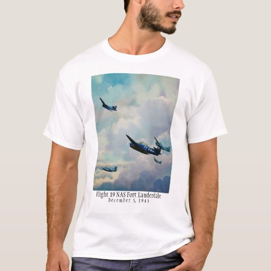 Flug 19 - Das verlorene Geschwader T-Shirt (Vorderseite)