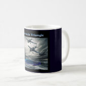 Flug 19 Dreieck Bermuda Kaffeetasse (VorderseiteRechts)