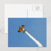 Flug 1 pccm postkarte (Vorne/Hinten)