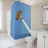 Flug 1 sccna duschvorhang (Beispiel)