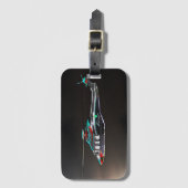 Flug 2 bc ltcnm gepäckanhänger (Vorderseite Vertikal)