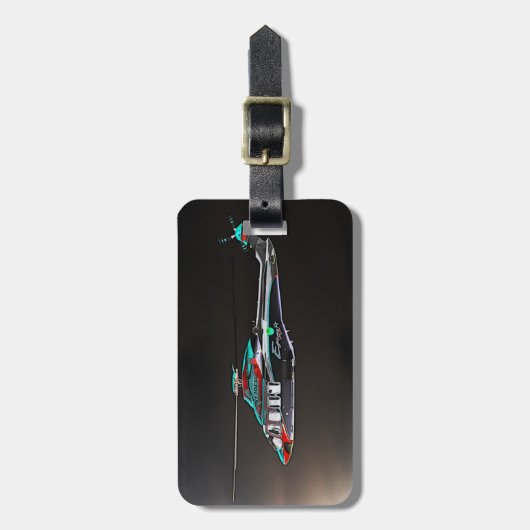 Flug 2 cd ltcna gepäckanhänger (Vorderseite vertikal)