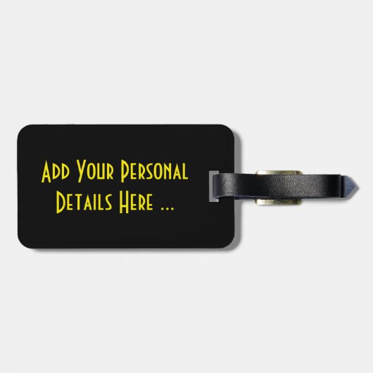 Flug 2 cd ltcna gepäckanhänger (Rückseite horizontal)