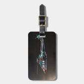 Flug 2 cd ltcna gepäckanhänger (Vorderseite vertikal)