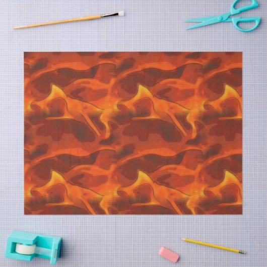 Flug 2 Indianer Seidenpapier (Basteln)