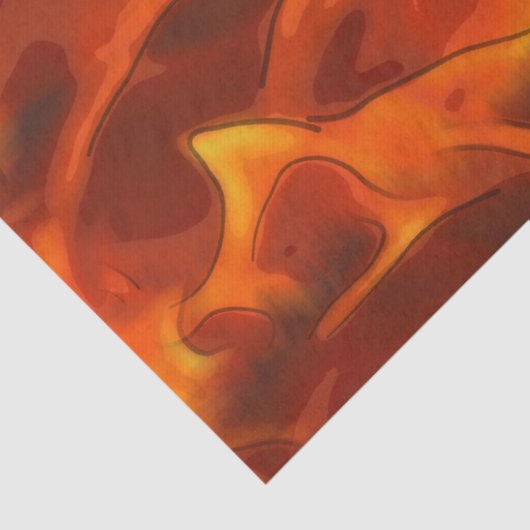 Flug 2 Indianer Seidenpapier (Detail)