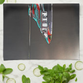 Flug 2 ktcna geschirrtuch (Gefaltet)