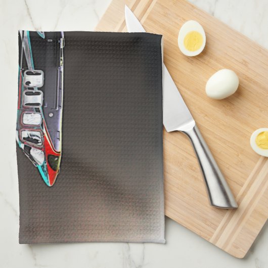 Flug 2 ktcna geschirrtuch (Viertel Falte)