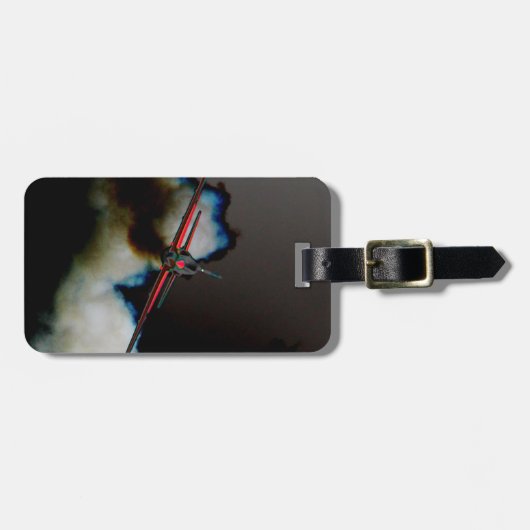 Flug 3 cd ltcna gepäckanhänger (Vorderseite horizontal)