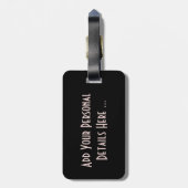 Flug 3 cd ltcnm gepäckanhänger (Rückseite vertikal)