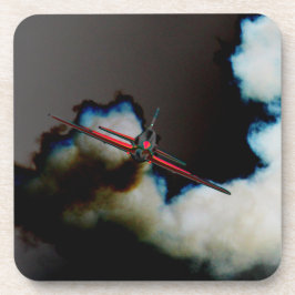 Flug 3 Küste Getränkeuntersetzer