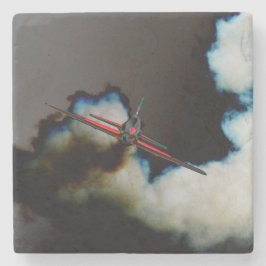 Flug 3 Küste Steinuntersetzer