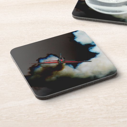 Flug 3 Küstenercnm Getränkeuntersetzer (Linke Seite)