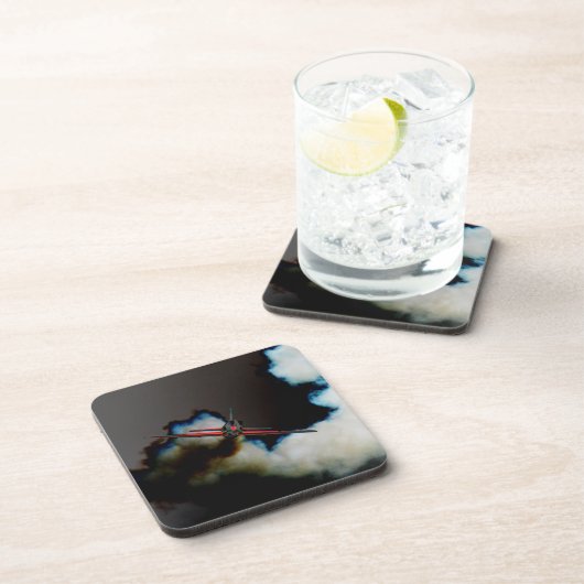 Flug 3 Küstenercnm Getränkeuntersetzer (Rechte Seite)