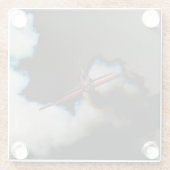 Flug 3 Küstenercnm Glasuntersetzer (Rückseite)