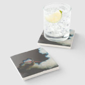 Flug 3 Küstenercnm Steinuntersetzer (Seitenansicht)