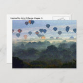 Flug 3 postkarte (Vorne/Hinten)