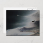 Flug 4 pccna postkarte (Vorne/Hinten)