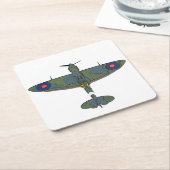 Flug 5 Küstenercnm Rechteckiger Pappuntersetzer (angewinkelt)