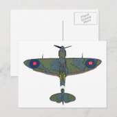 Flug 5 pccna postkarte (Vorne/Hinten)
