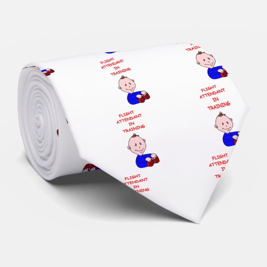 Flug attenant krawatte (Gerollt)