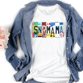 Flug Attendant Secret Language Senior Mama T-Shirt