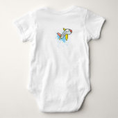 Flug Baby Strampler (Rückseite)
