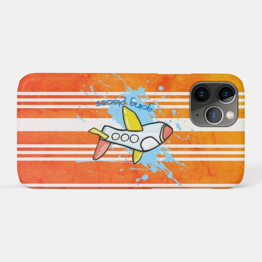 Flug Case-Mate iPhone Hülle (Rückseite (Horizontal))