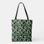 Flug der Adler schwarz.w L Green BG Tasche (Rückseite)