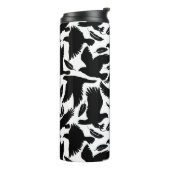 Flug der Adler schwarz.w No BG Thermosbecher (Nach links gedreht)