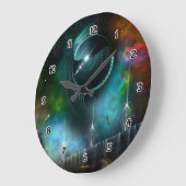 Flug der Corbius Fraktal Art Wall Uhr (Winkel)
