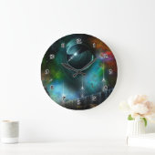 Flug der Corbius Fraktal Art Wall Uhr (Zuhause)