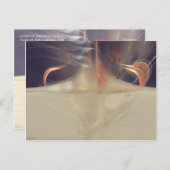 FLUG DER FROST-DEVILS POSTKARTE (Vorne/Hinten)