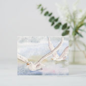 "Flug der Gulls" Postkarte (Stehend Vorderseite)