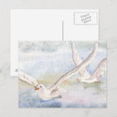 "Flug der Gulls" Postkarte (Vorne/Hinten)