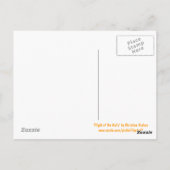 "Flug der Gulls" Postkarte (Rückseite)
