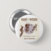 Flug der Hexen Button (Vorne & Hinten)