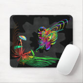 Flug der Hummel #2 Mousepad (Mit Mouse)