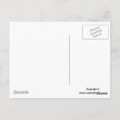 Flug der Kunst des Corbius-Fraktals Postkarte (Rückseite)