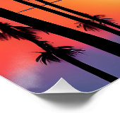 Flug der Tiki Poster (Ecke)