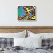 Flug der Träume: Vögel in Bewegung Leinwanddruck (Insitu (Schlafzimmer))