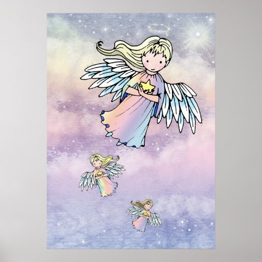 Flug des Angel-Posters von Molly Harrison Poster (Vorne)