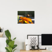 Flug des Bumblecamels Poster (Heimbüro)