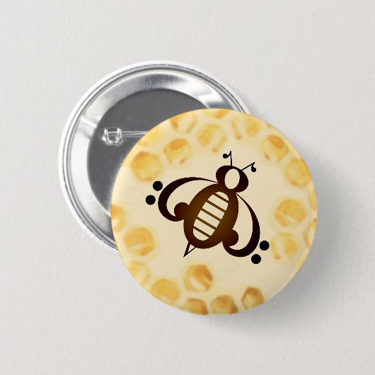 Flug des bunten Buttons der Hummel (Vorne & Hinten)