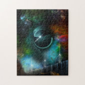 Flug des Corbius Fraktal Art Puzzle (Vertikal)