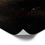 Flug des Corbius Fraktal Art Wall Poster (Ecke)