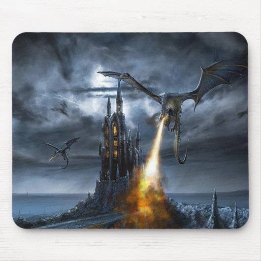 Flug des Drachen - Mousepad (Vorne)