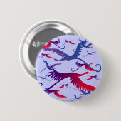 Flug des extravaganten Knopfes Button (Vorne & Hinten)